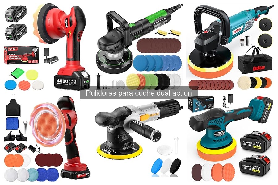 ¿Qué es una pulidora dual action y cómo funciona?