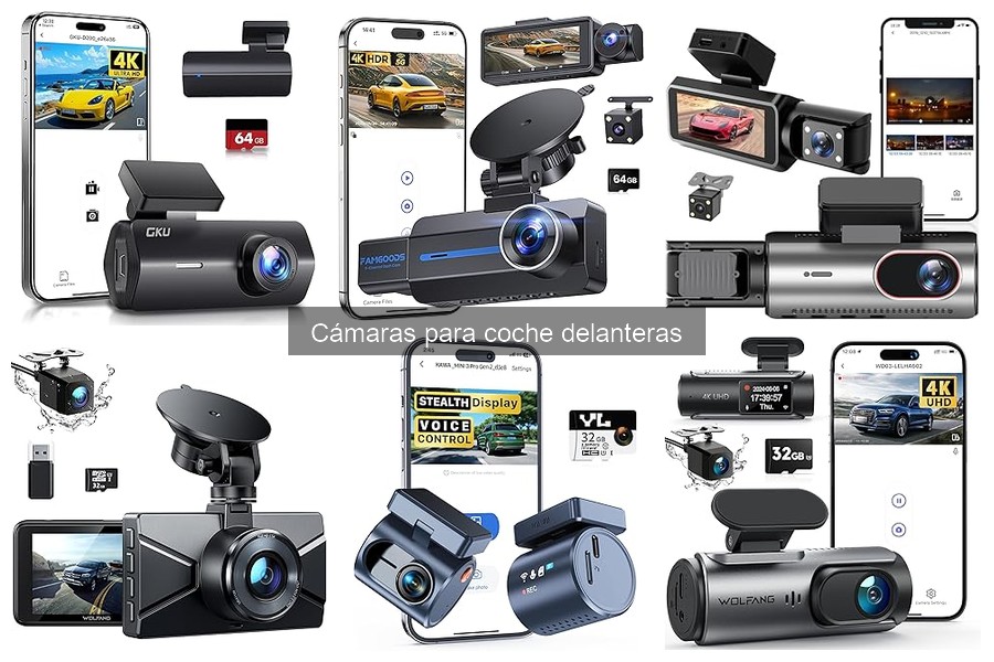 ¿Qué son las cámaras para coche delanteras? Descubre su función