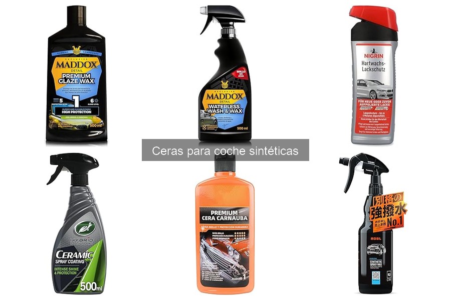 ¿Qué son las ceras sintéticas para coches? Guía completa