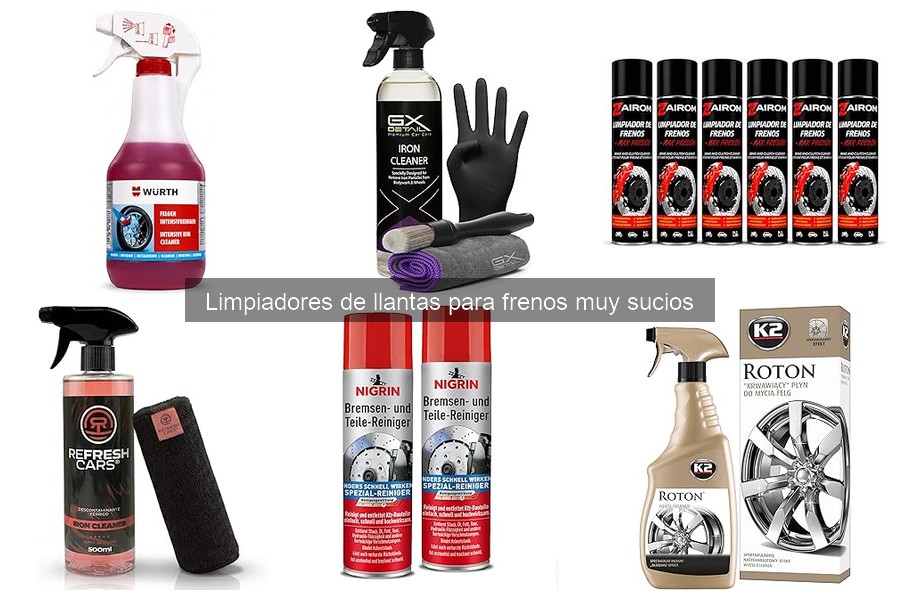 ¿Qué son los limpiadores de llantas y cómo funcionan?