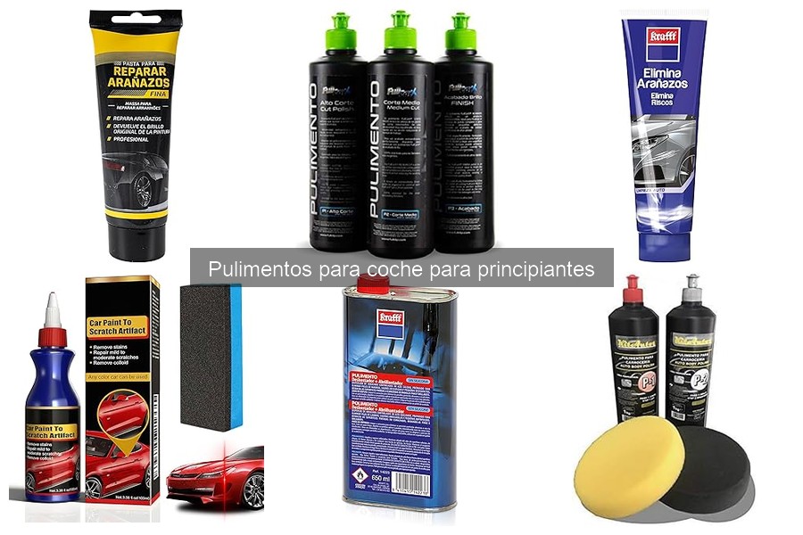¿Qué son los pulimentos para coche? Guía para principiantes