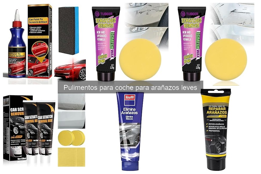 ¿Qué son los pulimentos para coche y cómo funcionan?