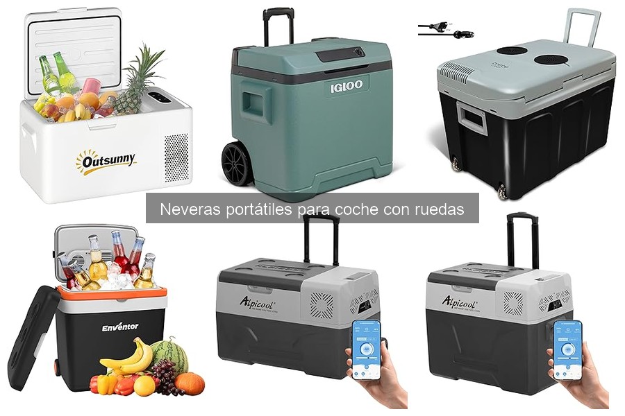 ¿Qué tamaño de nevera portátil con ruedas necesitas para viajar?