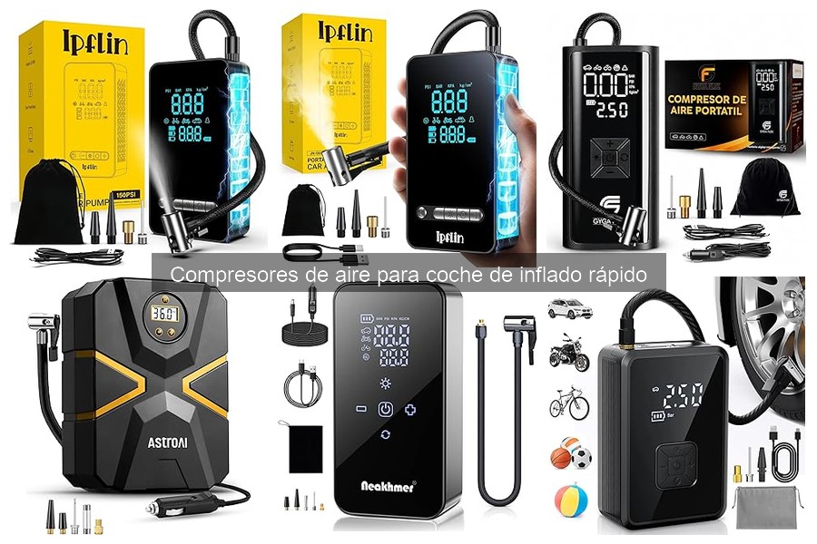 Recambios y accesorios para compresores de aire de coche