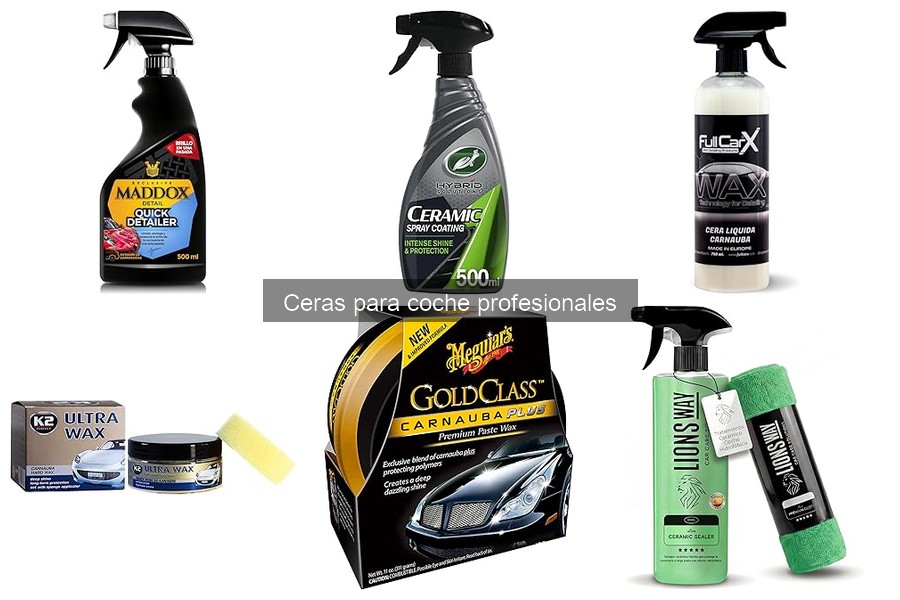Reseñas de ceras para coche profesionales: opiniones y experiencias