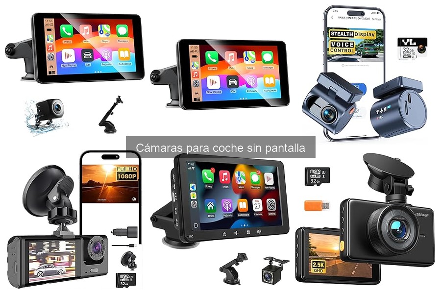 Reseñas de las Mejores Cámaras para Coche sin Pantalla