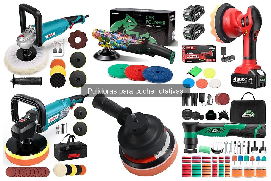 Reseñas de las Mejores Pulidoras Rotativas para Coche