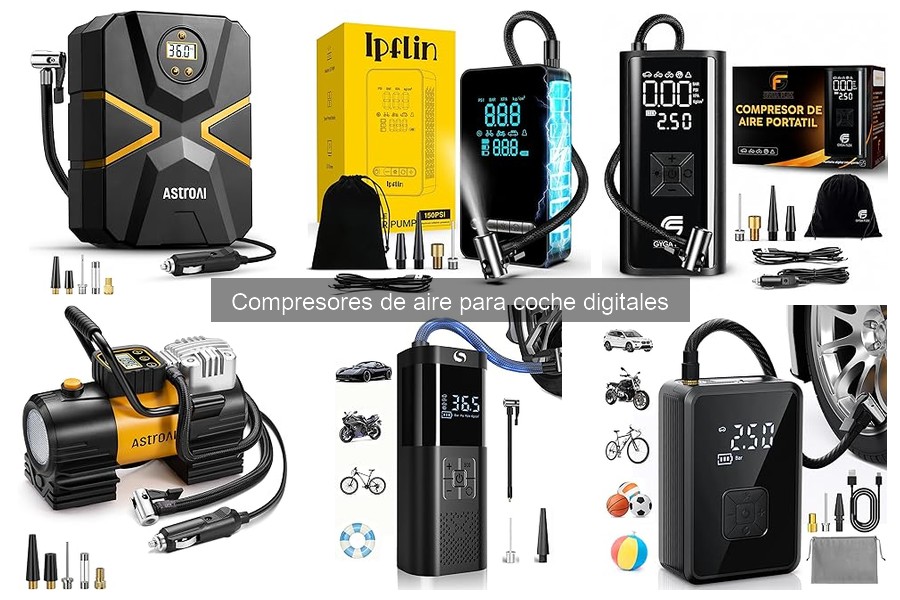Reseñas de los Mejores Compresores de Aire Digitales para Coche
