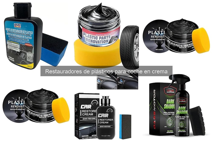 Reseñas de usuarios sobre restauradores de plásticos en crema