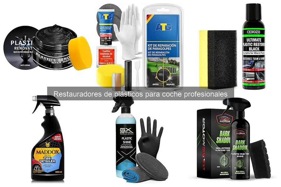 Restauradores de plásticos ecológicos: ¿funcionan realmente?