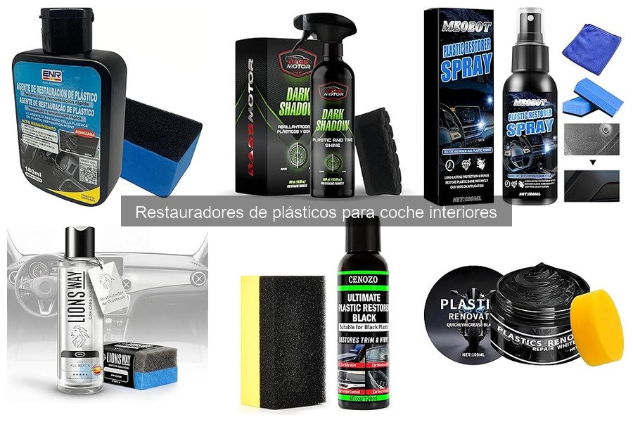 Restauradores de plásticos para coches clásicos y modernos