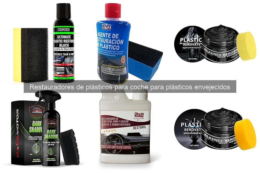 Restauradores de plásticos para coches: ¿Qué son y cómo funcionan?