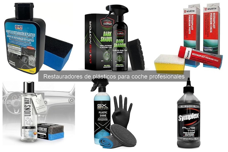 Restauradores de plásticos: ¿son seguros para todas las superficies?