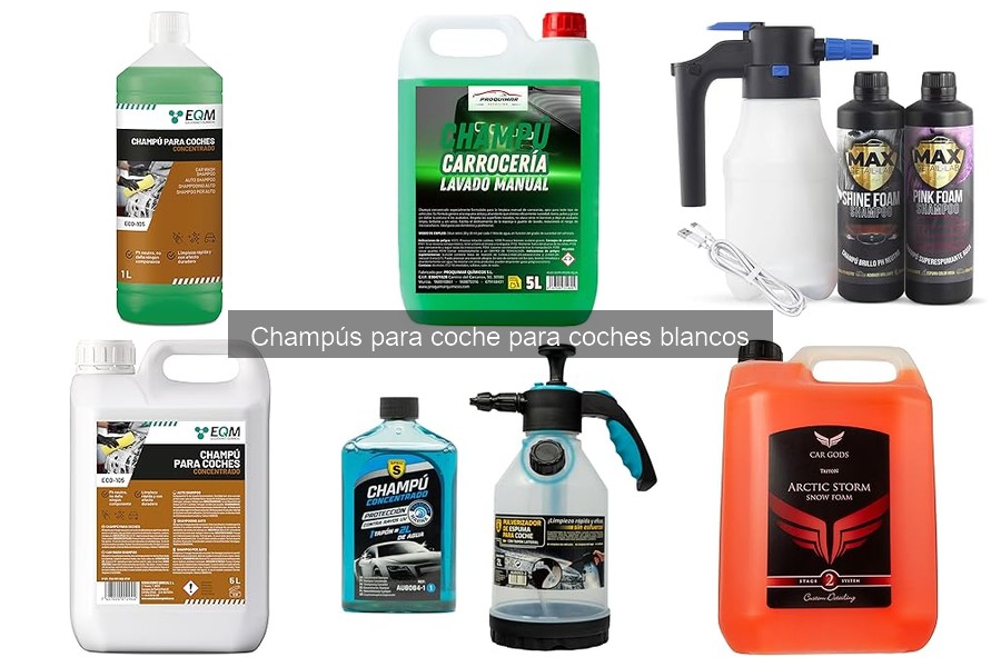 Rutina de Lavado Ideal para Coches Blancos