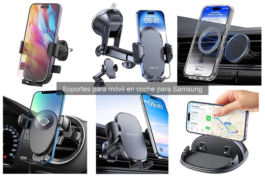 Soluciones si tu soporte para móvil en coche no funciona