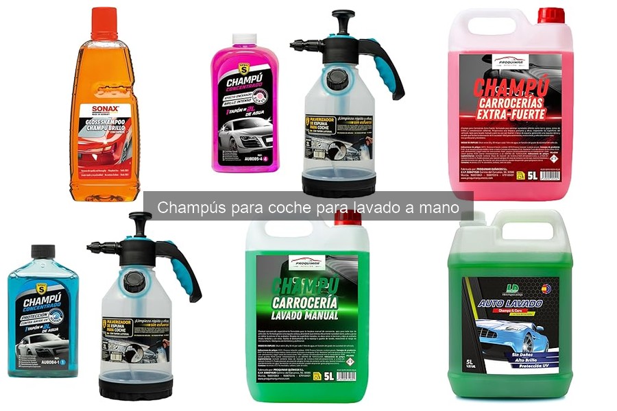 ¿Son buenos los champús ecológicos para lavar tu coche?