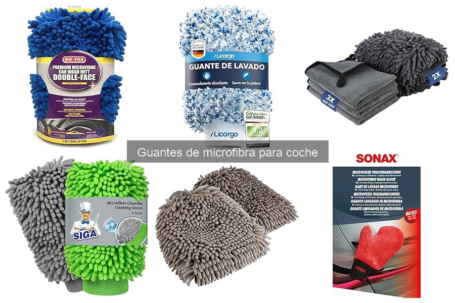 ¿Son reciclables los guantes de microfibra para coche?