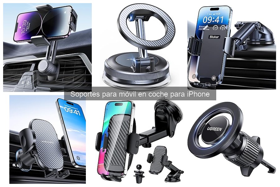 Soportes para Móvil en Coche para iPhone: ¿Qué Son y Beneficios?