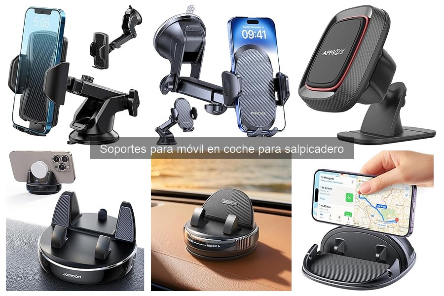 Soportes para Móvil en Coche: Todo lo que Necesitas Saber