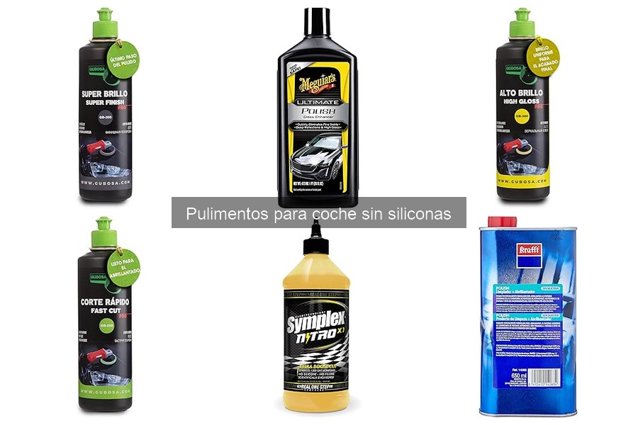 Testimonios sobre pulimentos para coche sin siliconas