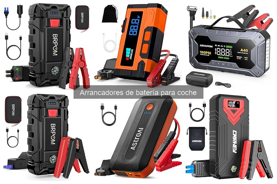 Tipos de Arrancadores de Batería para Coche y Características