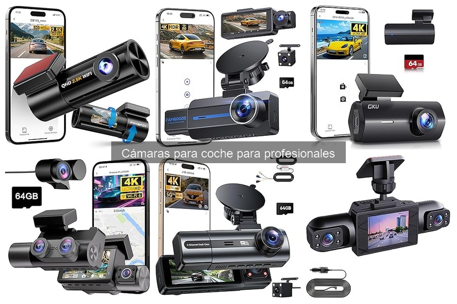 Tipos de cámaras para coche: características y recomendaciones