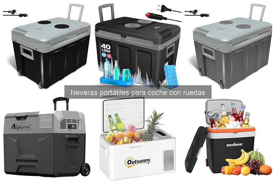 Tipos de Neveras Portátiles para Coche con Ruedas