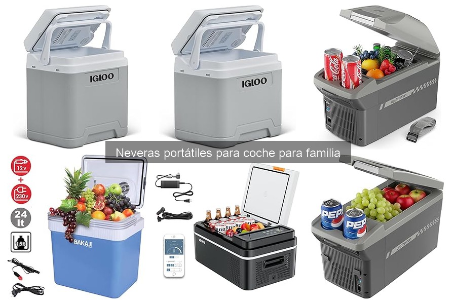 Tipos de neveras portátiles para coche: guía completa