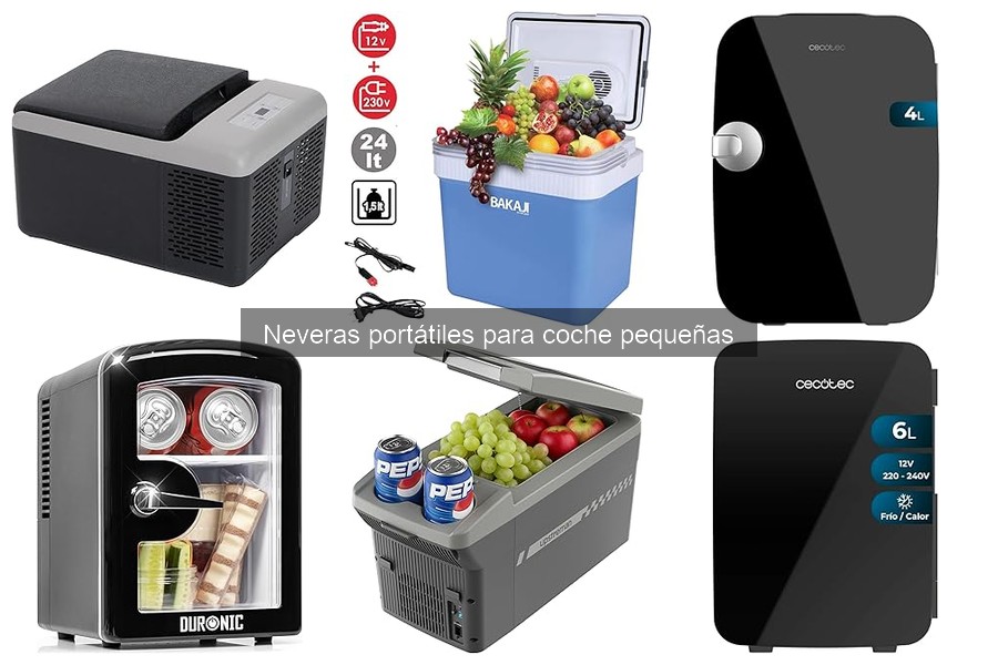 Tipos de neveras portátiles para coche pequeñas: Guía 2023