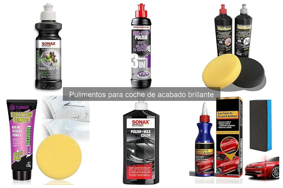 Tipos de pulimentos para coche: acabados y características