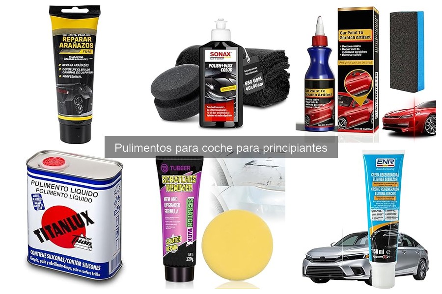 Tipos de pulimentos para coche: guía y usos esenciales