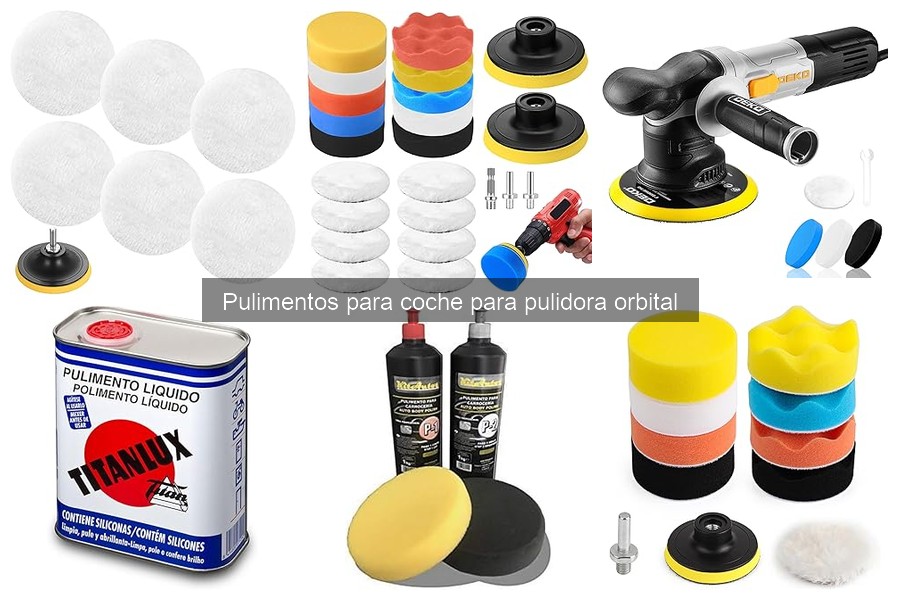 Tipos de pulimentos para coche y su uso efectivo