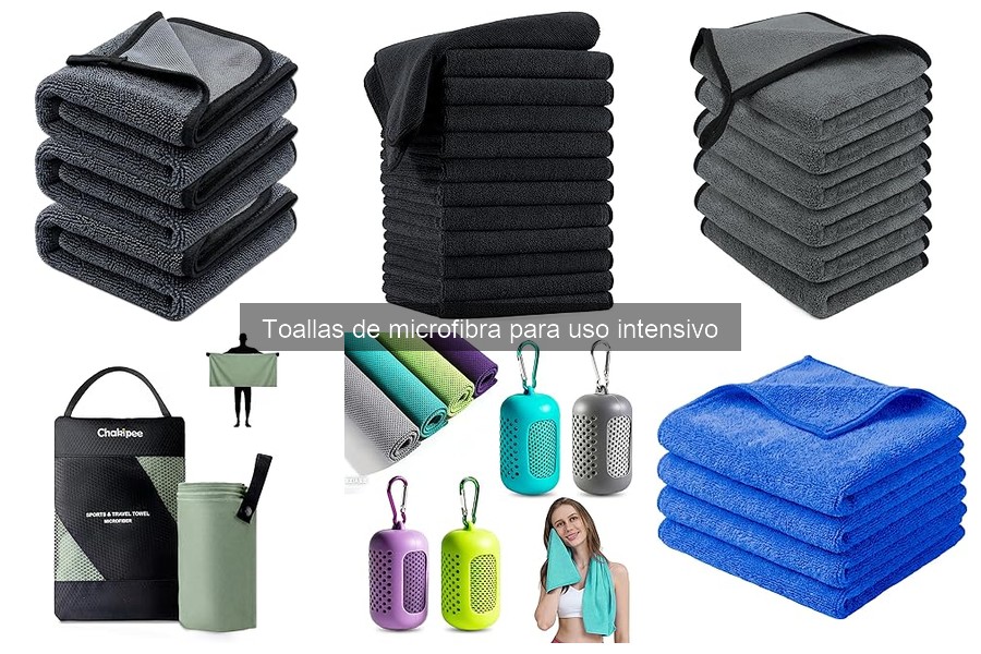 Toallas de Microfibra Antibacterianas para Detailing de Coche