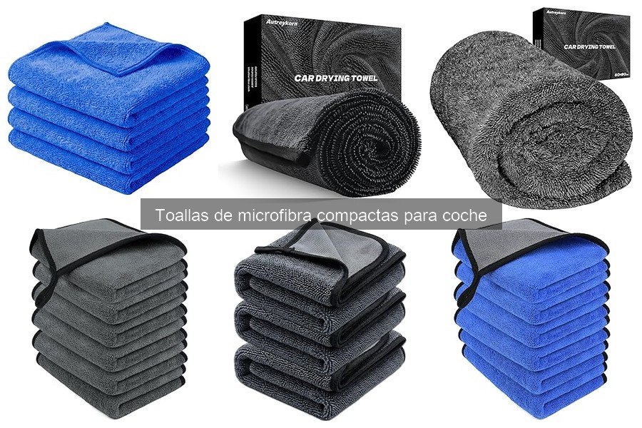 Toallas de microfibra compactas: ¿Eliminan manchas difíciles?