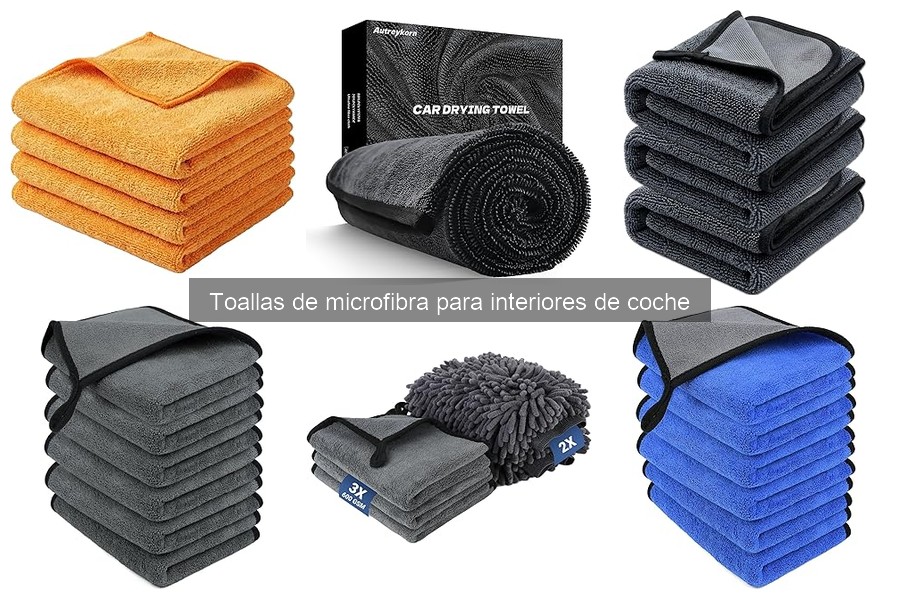 Toallas de Microfibra para Interiores de Coche: Beneficios y Usos