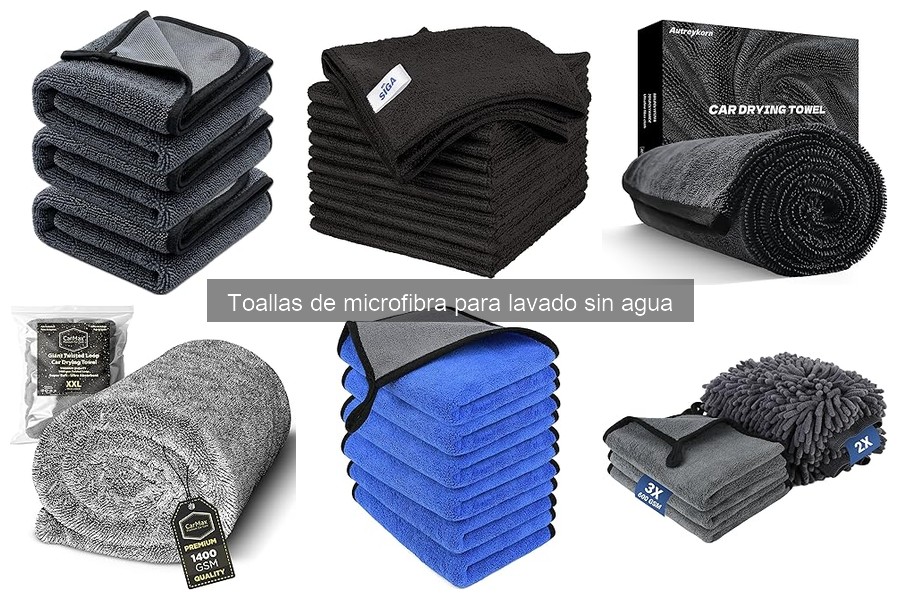 Toallas de microfibra para lavado sin agua: ¿Qué son y cómo funcionan?