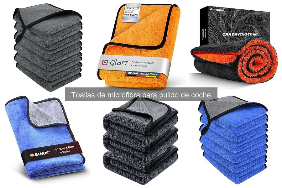 Toallas de microfibra para pulido de coche: ¿Qué son y beneficios?