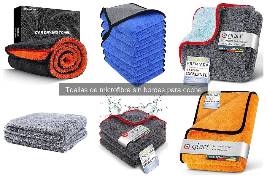 Toallas de microfibra sin bordes: características y beneficios