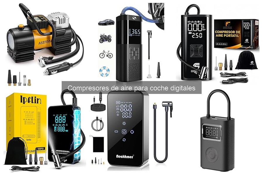 Todo sobre compresores de aire digitales para coche
