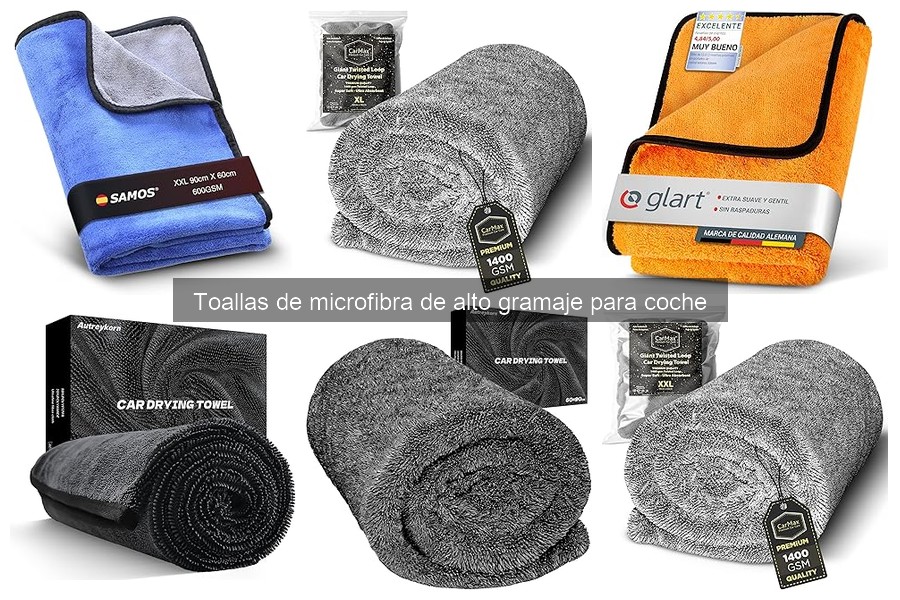 Uso Efectivo de Toallas de Microfibra en Detailing de Coches