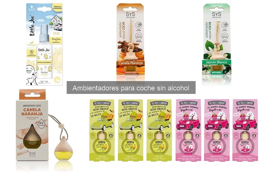 Ventajas de Ambientadores para Coche Sin Alcohol