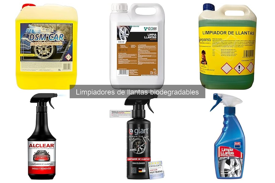 Ventajas de los limpiadores de llantas biodegradables
