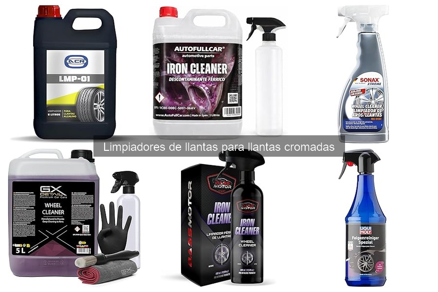 Ventajas de usar limpiadores de llantas cromadas