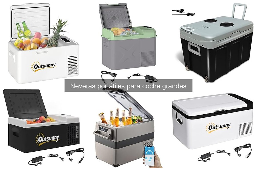 Ventajas de usar neveras portátiles grandes en viajes en coche