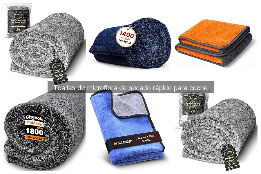 Ventajas de usar toallas de microfibra en el detailing del coche