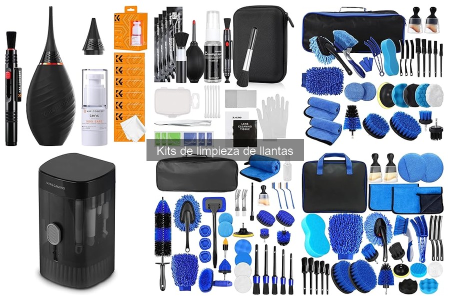 Ventajas de Usar un Kit de Limpieza de Llantas