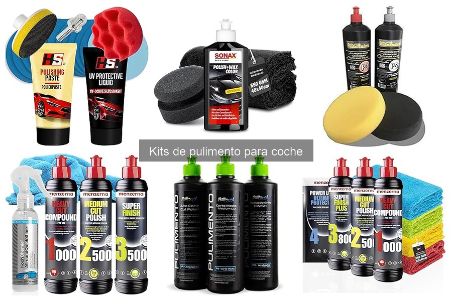 Ventajas de usar un kit de pulimento para coche