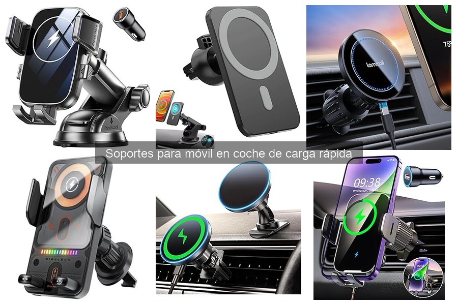 Ventajas de usar un soporte para móvil en coche de carga rápida