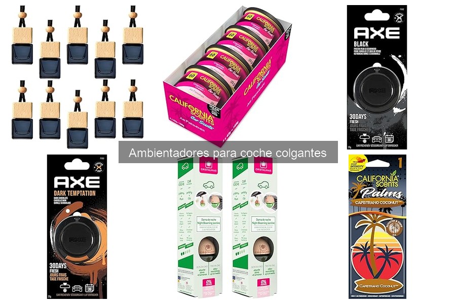 Ventajas y desventajas de ambientadores colgantes para coche