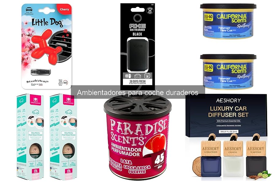 Ventajas y desventajas de ambientadores duraderos para coche